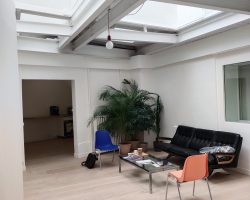 L'éclairage naturel de l'accueil